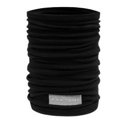 Komin kolarski unisex SIROKO SRX Whirlwind wełna merino. Czarne kominy damskie SIROKO, na zimę, bez wzorów, z materiału. Za 76.00 zł.
