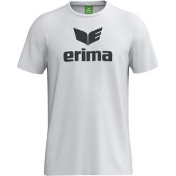 Koszulka promocyjna Erima Biała Junior. Czarne bluzki damskie Erima, m, bez wzorów, z bawełny, klasyczne, bez kołnierzyka, bez ramiączek. Za 220.99 zł.