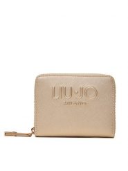 Liu Jo Portfel Ecs M Zip Around AF5156 E0087 Złoty. Żółte portfele damskie Liu Jo, bez wzorów, ze skóry. Za 269.99 zł.