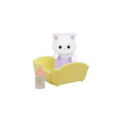 Sylvanian Families Dziecko kotków perskich. Szare przytulanki i maskotki Epoch. Za 26.99 zł.