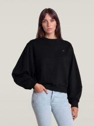 G-Star Bluza w kolorze czarnym rozmiar: XXL. Czarne bluzy damskie G-Star, xxl, bez wzorów, bez kaptura. Za 334.95 zł.