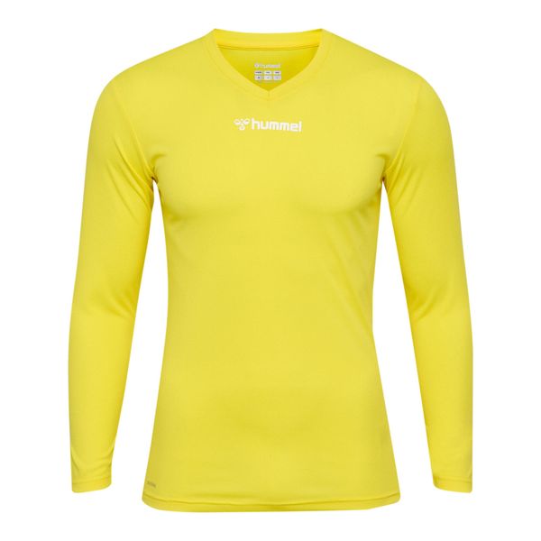 Koszulka z długim rękawem Hummel BL Essential. Czarne koszulki damskie Hummel, bez wzorów, bez kołnierzyka, bez ramiączek. Za 158.00 zł.