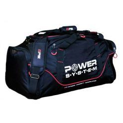 Torba treningowa POWER SYSTEM Magna Bag. Czarne torby sportowe POWER SYSTEM, bez wzorów, z materiału. Za 179.00 zł.