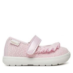 Baleriny Primigi. Czerwone baleriny dziewczęce Primigi, bez wzorów, bez obcasa, bez zapięcia. Za 119.99 zł.