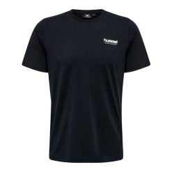 Koszulka Hummel Legacy Jose. Czarne koszulki damskie Hummel, bez wzorów, z dżerseju, bez kołnierzyka, bez ramiączek. Za 137.00 zł.