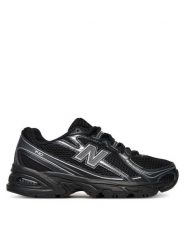New Balance Sneakersy GR740BM Czarny. Czarne buty sportowe dziewczęce New Balance, bez wzorów, z materiału, bez zapięcia. Za 319.99 zł.