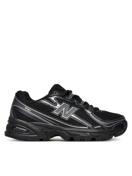 New Balance Sneakersy GR740BM Czarny. Czarne buty sportowe dziewczęce New Balance, bez wzorów, z materiału, bez zapięcia. Za 426.99 zł.