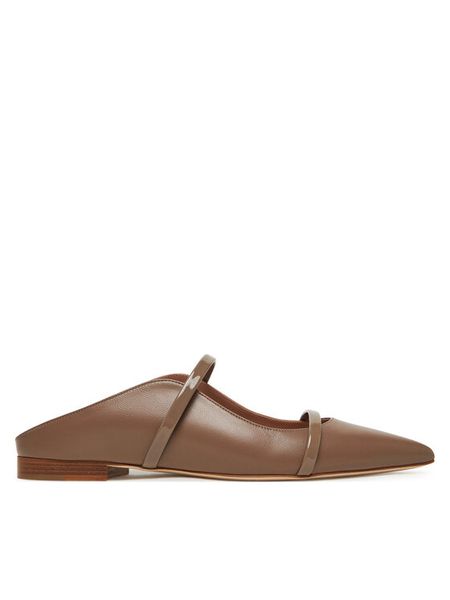 MALONE SOULIERS Klapki Maureen Flat 328 Brązowy. Brązowe klapki damskie MALONE SOULIERS, bez wzorów, ze skóry, bez obcasa, bez zapięcia. Za 2,069.99 zł.