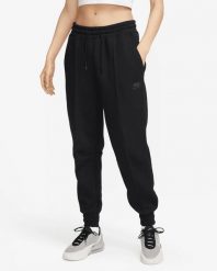 Spodnie sportowe damskie Nike Sportswear Tech Fleece Pant. Czarne spodnie sportowe damskie Nike, l, bez wzorów, z bawełny, do biegania. Za 414.20 zł.