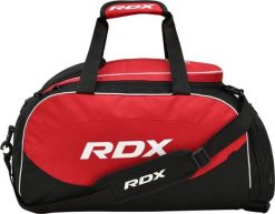 Torba treningowa RDX Gym Kit. Czarne torby sportowe RDX SPORTS, bez wzorów, z nylonu. Za 249.99 zł.