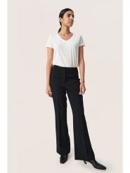 Soaked in Luxury Koszulka "Columbine" w kolorze białym rozmiar: XL. Białe koszulki damskie Soaked in Luxury, s, bez wzorów, bez kołnierzyka, bez ramiączek. Za 91.99 zł.