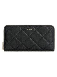 Guess Portfel w kolorze czarnym - 21 x 10 x 2 cm rozmiar: onesize. Czarne portfele damskie Guess, z aplikacjami, z materiału. Za 214.78 zł.