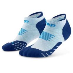 Damskie skarpety kompresyjne do biegania stopki sportowe Core Run. Białe skarpetki damskie CEP, bez wzorów, z elastanu. Za 69.00 zł.