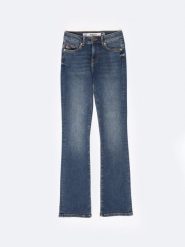 Jeansy damskie granatowe Adela Bootcut 536. Niebieskie jeansy damskie Big Star, z podwyższonym stanem. Za 299.99 zł.