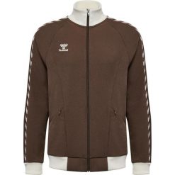 Bluza dresowa zapinana na zamek błyskawiczny Hummel Root. Brązowe bluzy damskie Hummel, xl, bez wzorów, z dresówki, bez kaptura. Za 302.00 zł.