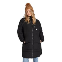 Damska wodoodporna kurtka outdoorowa Protest Prtadorey. Czarne kurtki damskie Protest, na zimę, l, bez wzorów, bez kaptura. Za 579.99 zł.