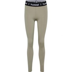 Damskie legginsy Hummel Pulse. Szare legginsy damskie Hummel, bez wzorów. Za 182.50 zł.