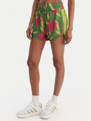 Adidas Szorty sportowe Farm Rio Pacer KD4624 Zielony Loose Fit. Zielone spodenki sportowe damskie Adidas, s, bez wzorów, z syntetyku, na fitness i siłownię. Za 179.99 zł.