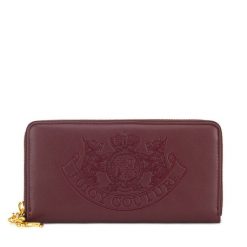 Portfel Juicy Couture. Czerwone portfele damskie Juicy Couture, bez wzorów. Za 159.99 zł.