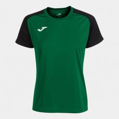 Koszulka do piłki nożnej damska Joma Academy IV. Czarne bluzki damskie Joma, xl, bez wzorów, z poliesteru, sportowe, bez kołnierzyka, bez ramiączek. Za 88.45 zł.