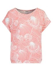 Sublevel Koszulka w kolorze jasnoróżowym rozmiar: M. Różowe koszulki damskie Sublevel, m, bez wzorów, bez kołnierzyka, bez ramiączek. Za 43.99 zł.