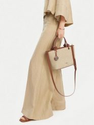 Nine West Torebka CEO-Zena-GLAR3 Beżowy. Brązowe torebki klasyczne damskie Nine West, z materiału, bez dodatków. Za 229.99 zł.