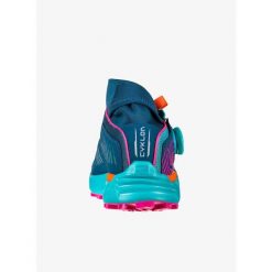 Buty trailowe damskie La Sportiva Cyclon. Zielone obuwie sportowe damskie La Sportiva, bez zapięcia, do biegania. W wyprzedaży za 664.70 zł.
