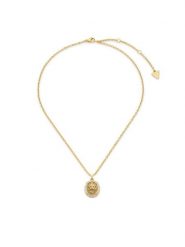 Guess Naszyjnik JUBN06 189JW Złoty. Żółte naszyjniki damskie Guess, metalowe. Za 294.99 zł.