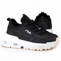 Buty dmaskie sportowe Fila UPGR8. Białe obuwie sportowe casual damskie Fila, bez zapięcia. W wyprzedaży za 229.00 zł.