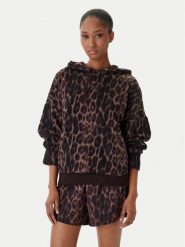 Adidas Bluza Seasonal Essentials Leopard Print KH0293 Brązowy Loose Fit. Brązowe bluzy damskie Adidas, xl, bez wzorów, z syntetyku, bez kaptura. Za 279.99 zł.