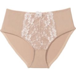 Figi "maxi" bonprix cielisto-ecru. Brązowe figi bonprix. Za 34.99 zł.