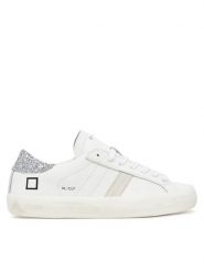D.A.T.E. Sneakersy W421-HL-CA Biały. Białe obuwie sportowe damskie D.A.T.E., ze skóry, bez zapięcia. Za 489.99 zł.