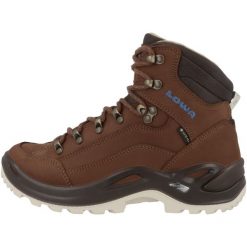 Buty trekkingowe damskie Lowa Renegade Gtx Mid WS. Brązowe obuwie trekkingowe damskie Lowa, z gumy, za kostkę, bez zapięcia. Za 1,042.00 zł.