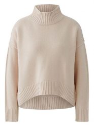 Oui Sweter w kolorze kremowym rozmiar: 36. Brązowe swetry klasyczne damskie Oui, bez kołnierzyka. Za 404.99 zł.