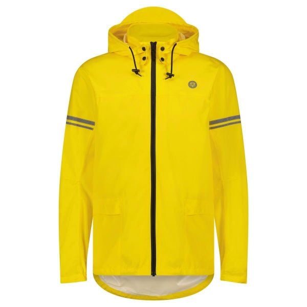 Kurtka wodoodporna Agu Original Essential. Żółte kurtki damskie AGU, l, bez wzorów, z materiału, bez kaptura. Za 347.90 zł.