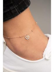 Heliophilia Srebrna bransoletka z zawieszką na kostkę rozmiar: onesize. Szare bransoletki damskie Heliophilia, srebrne. Za 43.99 zł.