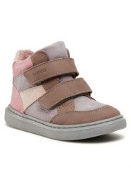 Lasocki Kids Kozaki CI12-RYANA-04 Fioletowy. Fioletowe kozaki dziewczęce Lasocki Kids, bez wzorów, z nubiku, bez obcasa, bez zapięcia. Za 169.99 zł.