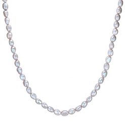 Valero Pearls Srebro wysokiej pr óby Perła hodowlana słodkowodna Naszyjniki 1 ct Damski. Szare naszyjniki damskie Valero Pearls, z perłą, srebrne. Za 309.99 zł.