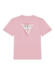 Guess T-Shirt J5GI34 K6YW4 Różowy Oversize. Czerwone koszulki i t-shirty dziewczęce Guess, z aplikacjami, z bawełny, bez kołnierzyka, bez ramiączek. Za 59.99 zł.