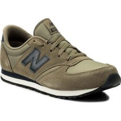 Sneakersy NEW BALANCE - KL420NUY Zielony. Zielone trampki dziewczęce New Balance, z materiału, na sznurówki. W wyprzedaży za 179.00 zł.