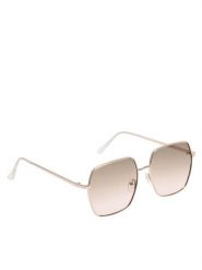 Jenny Fairy Okulary przeciwsłoneczne 4WA-001-SS23 Złoty. Żółte okulary przeciwsłoneczne damskie Jenny Fairy. Za 49.99 zł.