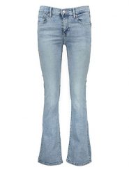 GAP Dżinsy - Skinny fit - w kolorze błękitnym rozmiar: W32. Niebieskie jeansy damskie GAP. Za 136.13 zł.