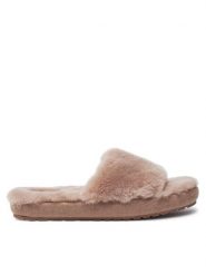 EMU Australia Kapcie Mckay W13088 Brązowy. Brązowe kapcie damskie EMU Australia, ze skóry. Za 299.99 zł.
