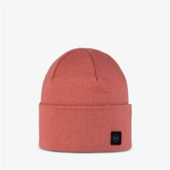 Czapka BUFF KNITTED BEANIE NIELS. Czerwone czapki damskie Buff, bez wzorów. W wyprzedaży za 95.94 zł.