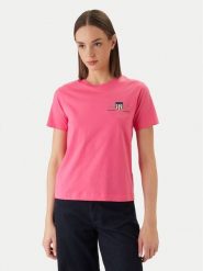 Gant T-Shirt 4200277 Różowy. Czerwone t-shirty damskie Gant, s, bez wzorów, z bawełny, bez kołnierzyka. Za 231.99 zł.