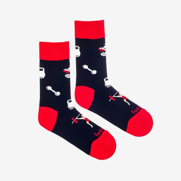 Skarpetki Coqui czerwone rozmiar 39-42. Czerwone skarpetki damskie 909, bez wzorów. Za 95.99 zł.