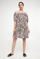 Sukienka mini Ottone MAX MARA BEACHWEAR. Sukienki damskie Max Mara Beachwear, bez wzorów, bez ramiączek. W wyprzedaży za 966.75 zł.