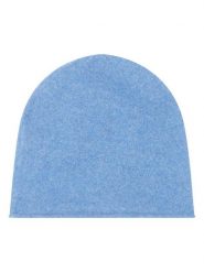 Perfect Cashmere Kaszmirowa czapka "June" w kolorze błękitnym rozmiar: onesize. Niebieskie czapki damskie Perfect Cashmere, bez wzorów, z kaszmiru. Za 191.42 zł.