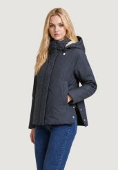 Kurtka anorak Kobieta K-WAY Marlette Twill Soft Beaver. Szare kurtki damskie K-Way, l, bez wzorów, z poliesteru. Za 1,248.74 zł.