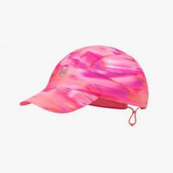 Czapka z daszkiem BUFF PACK SPEED CAP. Czerwone czapki z daszkiem damskie Buff, na lato, bez wzorów, z elastanu. Za 124.90 zł.